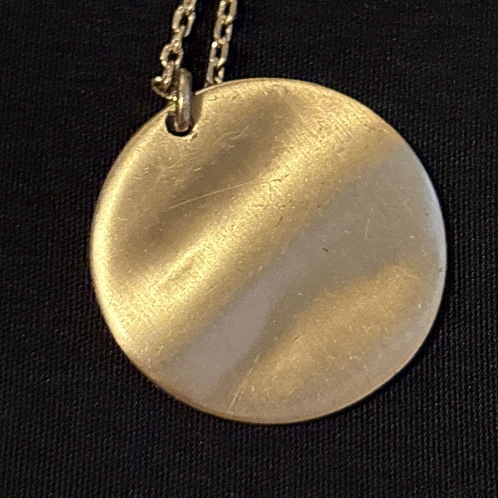 Jade & Jasper Brand Signed Goldtone Delicate Double Strand Necklace 15.5 Inches - Picture 7 of 8